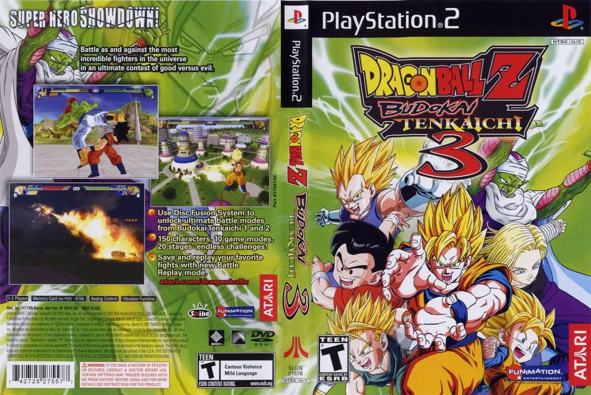 Custom Made Dragon Ball Z Budokai Tenkaichi 3 for the 