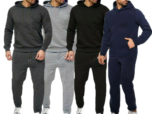 Neu Herren Pullover Trainingsanzug Kapuze Trainingshose Satz Stretch Jogger - Bild 1 von 7