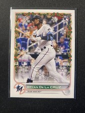 2022 Topps Holiday Bryan De La Cruz RC #HW113 Marlins