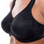 thumbnail 8 - Black Full Cup Sports Bra High Impact Underwired Plus Size Ladies Running Gym