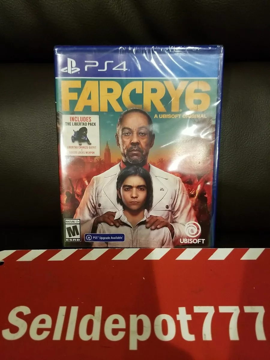 Far Cry 6 PlayStation 4 Standard Edition with Free Upgrade to the Digital  PS5 Version