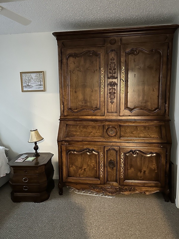 Henredon Villandry French Country Secretary Desk Liquor China