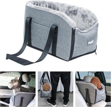 Center Console Pet Car Seat for Small Dogs Cats Safety Travel Bag  Carrier