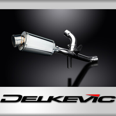 Ducati Multistrada 950 Delkevic 9'' Stainless Oval Muffler Exhaust Slip On 17-21