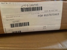 Parker 1120-4A-Blk-100 Air Brake Tubing, 1/4 In. Outside Dia, Black