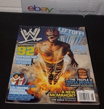 WWE MAGAZINE- REY MYSTERIO-AUGUST 2009