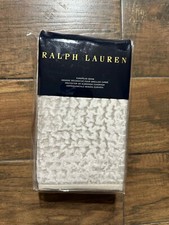 NWT Ralph Lauren Dover Street Norris Pearl Gray Velvet Euro Pillow Sham