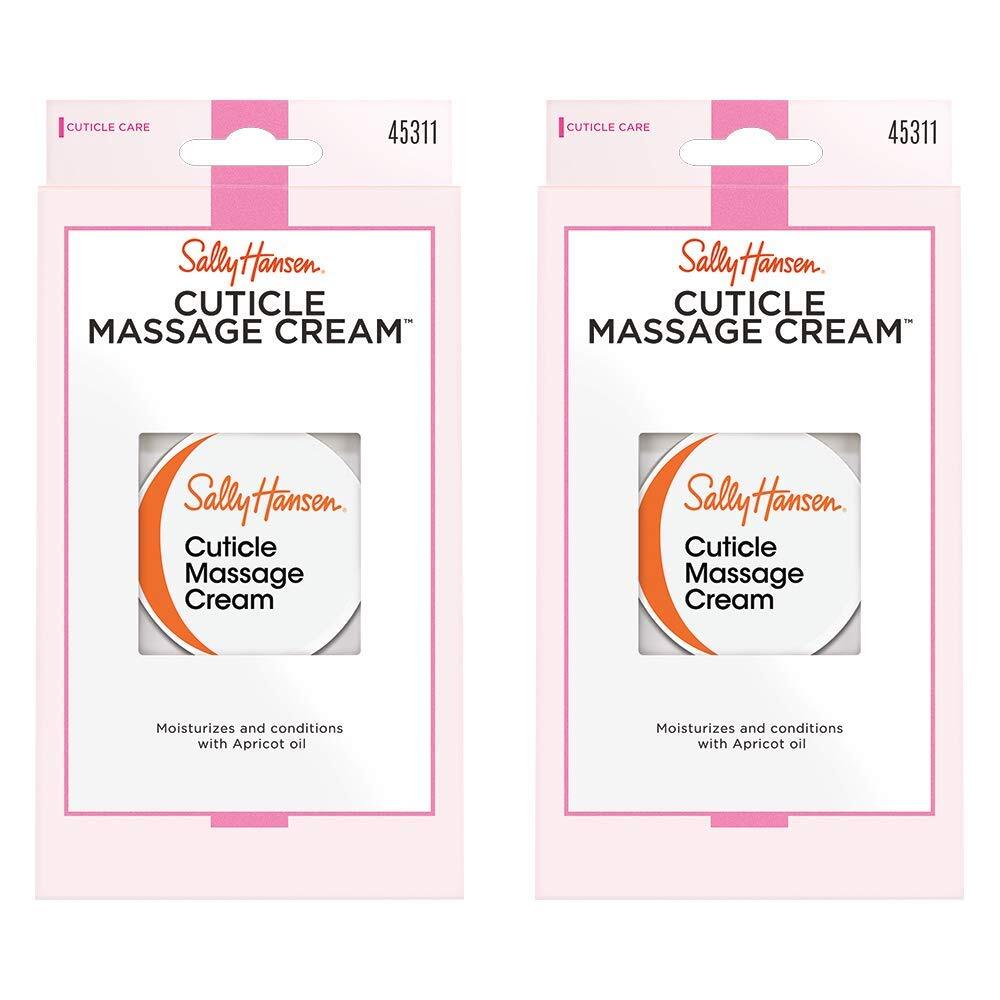 Damage Box-Sally Hansen Nail Treatment Cuticle Massage Cream 2 Count(Pack of 1)