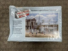 + Walthers Cornerstone HO Scale Northern Light & Power Substation Kit 933-3025
