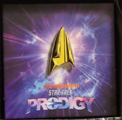 Star Trek Prodigy Cast And Crew Combadge Pin Badge Pintrill 2021 Season One