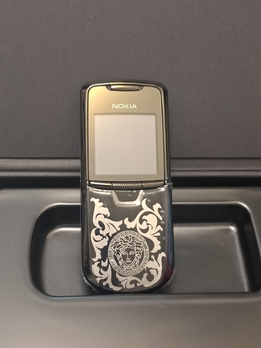 携帯電話本体 Nokia 8800 Black Edition LUXURY RARE NOKIA 8800 CLASSIC BLACK VERSACE EDITION UNLOCKED GSM