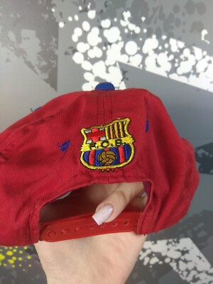 Casquette Vintage FC Barcelona, Supporter, Multicolore Homme, Taille Unique, Bon état