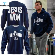 NewEngland Patriot Drake-Maye Be A Blessing 3D Sweatshirt S-5XL