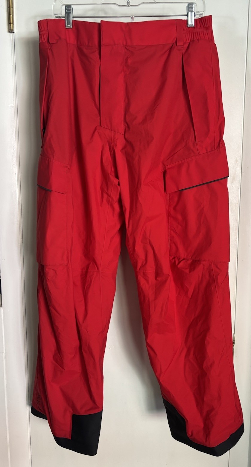 Moncler Grenoble Insulated Goretex Ski Pants Men's Size M Red