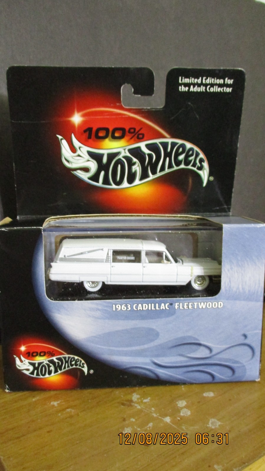 Hot Wheels 100% Hot Wheels Series '63 Cadillac Fleetwood LIMITED Diecast Toy Car