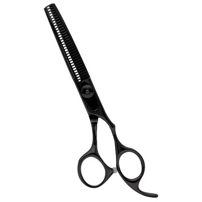 Equinox International Black - Barber Accessories - 6.5 Inch - Thinning,