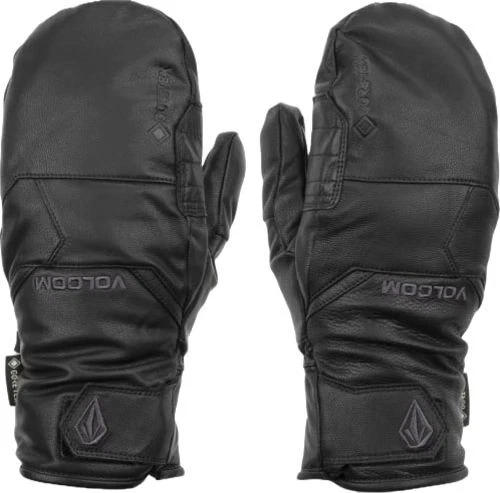 Volcom Gaaas Gore-Tex Men's Winter Mittens, Black, X-Large