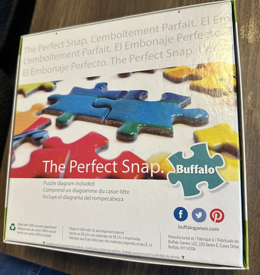 Головоломка Buffalo Games Jeff Haynie Cat Balloon Race 750 элементов - бывшая в употреблении - Изображение 2 из 2