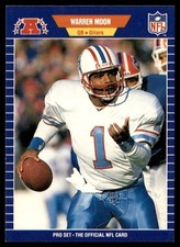 1989 Pro Set Warren Moon Houston Oilers #149