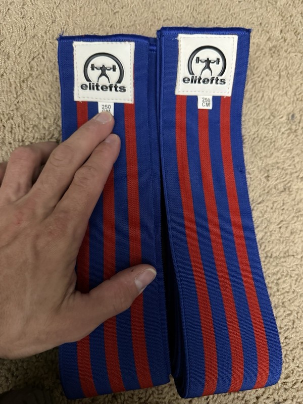 Elite FTS knee Wraps 2.5M