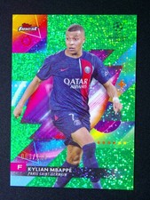 2023-24 Topps Finest UEFA Kylian Mbappe #49 Green Holo Foil /125
