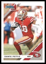 DANTE PETTIS #225 2019 Donruss San Francisco 49ers NM