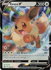 Eevee V Holo Ultra Rare SWSH: Crown Zenith 108/159 NM on eBay