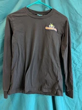 A-Lab Spaced Out Alien Long Sleeve Tee | Trippy Psychedelic Graphic Shirt