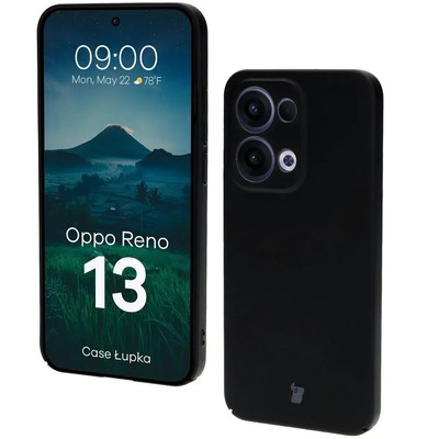 Handyhülle für Oppo Reno13 Bizon Case Cover Schutz Hülle Etui Hülle Schwarz