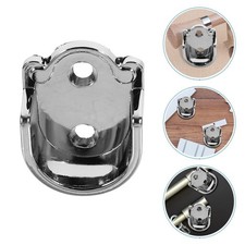  2 Pcs Closet Rod Center Supports Bracket Ceiling Curtain Brackets