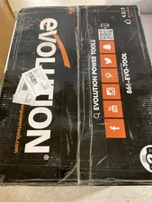 Evolution R185CCS 7-1/4" Circular Saw, Multi-Material Cutting, Orange