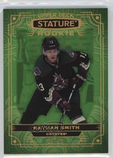 2022-23 Upper Deck Stature Rookies Green 26/99 Nathan Smith #167 0a6