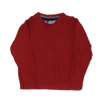 Nordstrom, Pullover, Größe: 92, Rot, Kaschmir/Baumwolle, Rippenstrick #Dbj