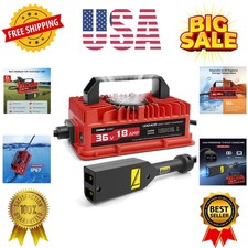 18 AMP 36 Volt Golf Cart Battery Charger for EZGO TXT with D Style Plug