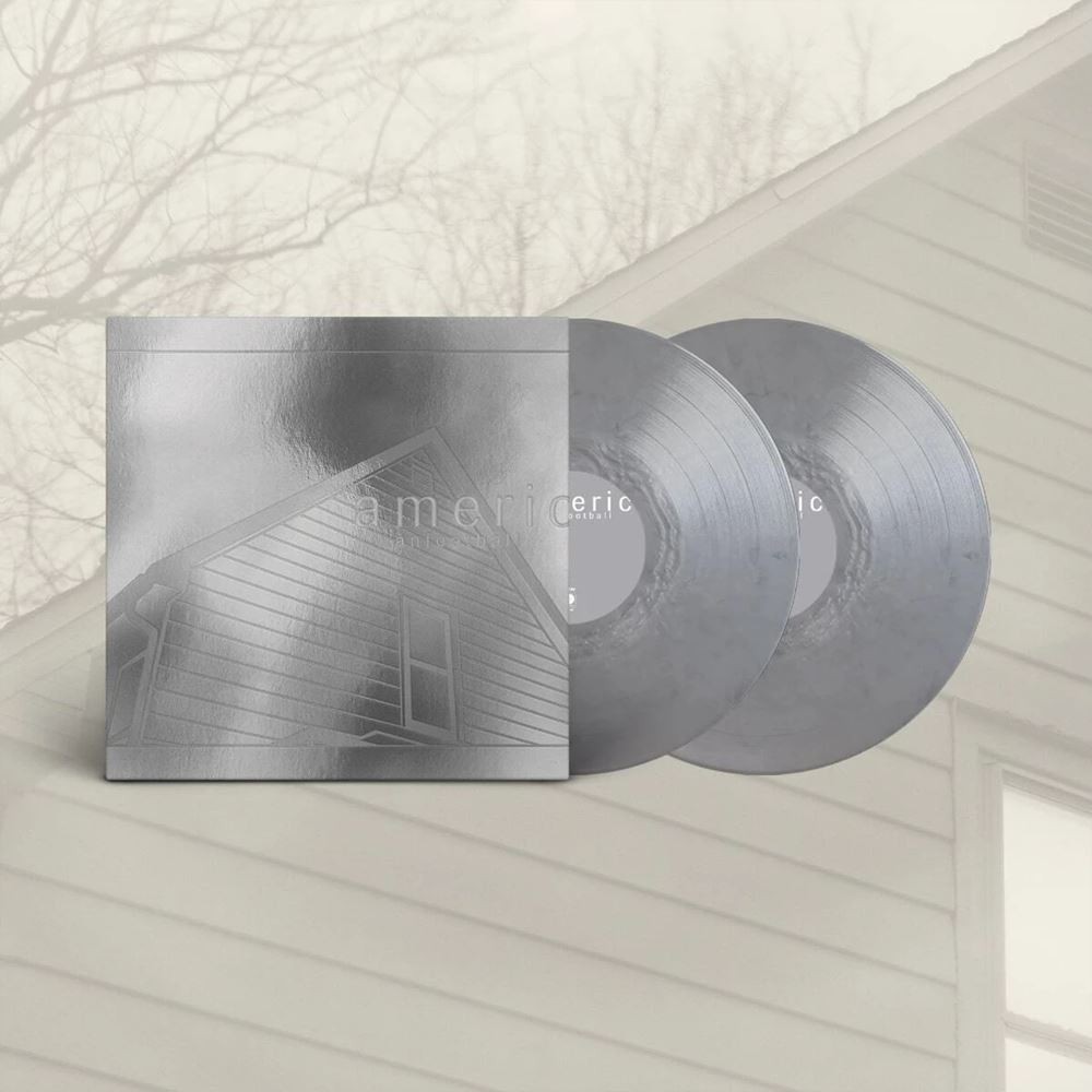 American Football 25th Anniversary Edition Silver 2LP Vinyl 12"" Album