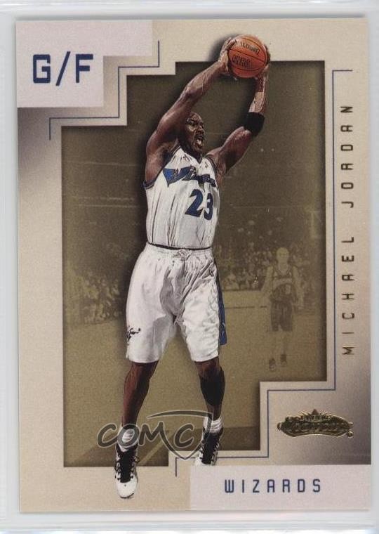 2001-02 Fleer Showcase Michael Jordan #86 HOF 2r7