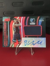 19-20🔥/99  Panini Certified - Freshman Fabric Signatures Brandon Clarke RPA!!