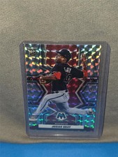 2022 Panini Mosaic JOSIAH GRAY Silver Reactive Prizm Rookie Card #255 Variation