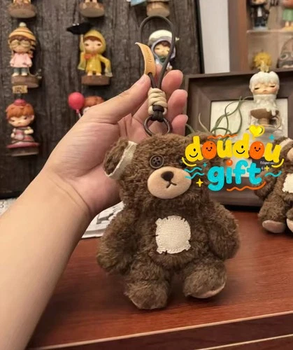 Genuine Hirono Living Wild Hirono Bear Plush / Matching Lanyard for Hirono Bear - Picture 6 of 6