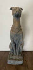 Life Size Greyhound Whippet Dog Statue Poly-resin 30 Tall Very Handsome
