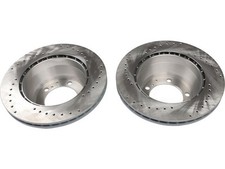 Rear Brake Rotor For 1987-1991 Porsche 944 1990 1988 1989 Gn323vs Gas Slotted