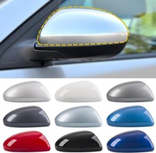 Car Door Side Rearview Mirror Cover Left driver apos;s side, Unpainted