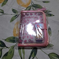 Hello Kitty Pink Heart Sticker Binder, Unused, Transparent Cover