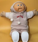 Vintage Cabbage Patch Kid Doll OAA Original Appalachian Coleco Blue Signature