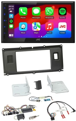 JVC Bluetooth 2DIN Lenkrad DAB USB Autoradio für Land Rover Evoque 11-13 Blindst - Bild 1 von 4