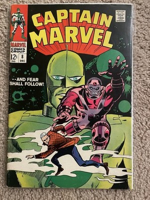 marvel comics Captain Marvel #8