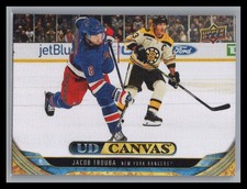 2024-25 Upper Deck #C173 Jacob Trouba UD Canvas New York Rangers