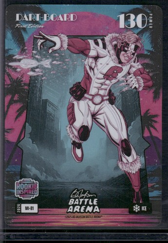 2026 Battle Arena Dart-Board Miami Ice