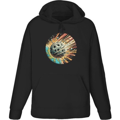 Hoodie / Kapuzenpullover ''Asteroid Impact'' für Erwachsene (HO061621)