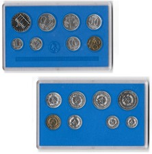 1982 East Germany Official 8-Coin Uncirculated Mint Set 1 Pfennig to 5 Mark BB31